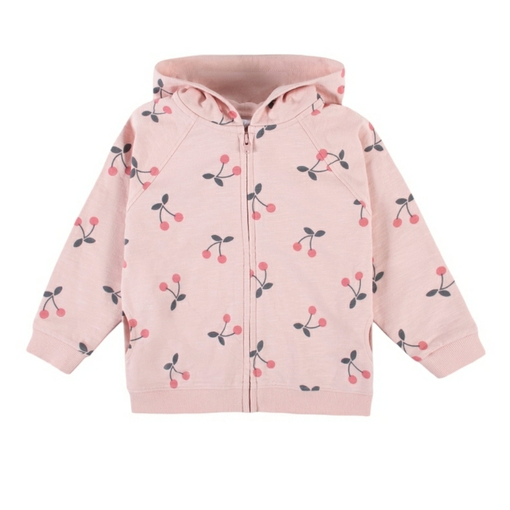 GERBER Little Girls Zip Up Sweat Jacket